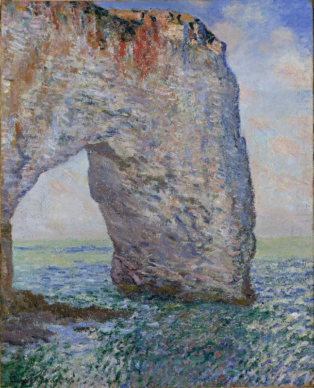 Claude Monet The Manneporte near Etretat oil painting picture